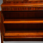 Victorian mahogany library bookcase - Image 8