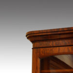 Victorian mahogany library bookcase - Image 6