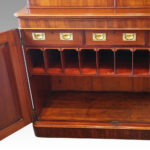 Victorian mahogany library bookcase - Image 3