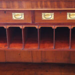 Victorian mahogany library bookcase - Image 4