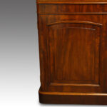 Victorian mahogany library bookcase - Image 5
