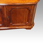 Victorian mahogany low cupboard - Image 9