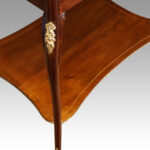 Victorian marquetry bijouterie cabinet - Image 4