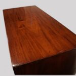Victorian mahogany military chest - Image 4