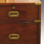 Victorian mahogany military chest Now Sold - Image 2