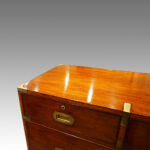 Victorian mahogany military chest Now Sold - Image 4