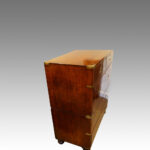 Victorian mahogany military chest Now Sold - Image 5