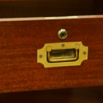 Victorian mahogany military chest - Image 5