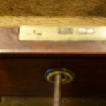 Victorian mahogany military chest Now Sold - Image 7