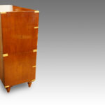 Victorian mahogany military chest - Image 8