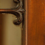 Victorian mahogany narrow bookcase - Image 3