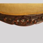 Victorian mahogany open arm chair - Image 5