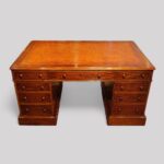 Victorian mahogany partners desk