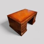Victorian mahogany partners desk - Image 3
