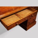 Victorian mahogany partners desk - Image 4