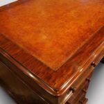 Victorian mahogany partners desk - Image 5