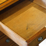 Victorian mahogany partners desk - Image 9