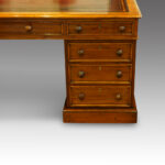 Victorian mahogany partners desk - Image 11