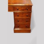 Victorian mahogany partners desk - Image 11