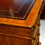Victorian mahogany partners desk - Image 3