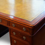 Victorian mahogany partners desk - Image 14