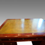 Victorian mahogany partners desk - Image 5