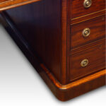 Victorian mahogany partners desk - Image 7