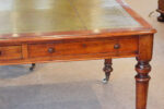 Victorian Mahogany Partners Writing Desk - Image 5