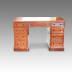 Victorian mahogany pedestal desk Now Sold