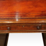 Victorian mahogany pedestal desk 150cms - Image 10