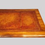 Victorian mahogany pedestal desk 153cms - Image 8
