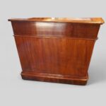 Victorian mahogany pedestal desk 153cms - Image 4