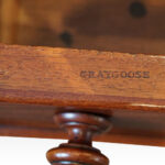 Victorian mahogany pedestal desk - Image 7
