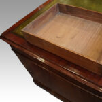 Victorian mahogany pedestal desk - Image 8