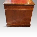 Victorian mahogany pedestal desk - Image 7