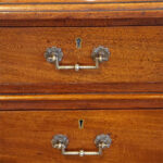 Victorian mahogany pedestal desk - Image 6
