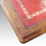 Victorian mahogany pedestal desk - Image 2