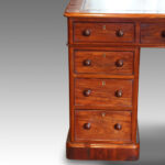 Victorian mahogany pedestal desk Now Sold - Image 2