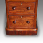 Victorian mahogany pedestal desk Now Sold - Image 3