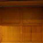 Early Victorian mahogany press wardrobe - Image 15