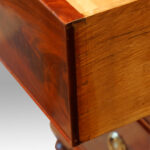 Early Victorian mahogany press wardrobe - Image 10