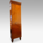 Early Victorian mahogany press wardrobe - Image 4