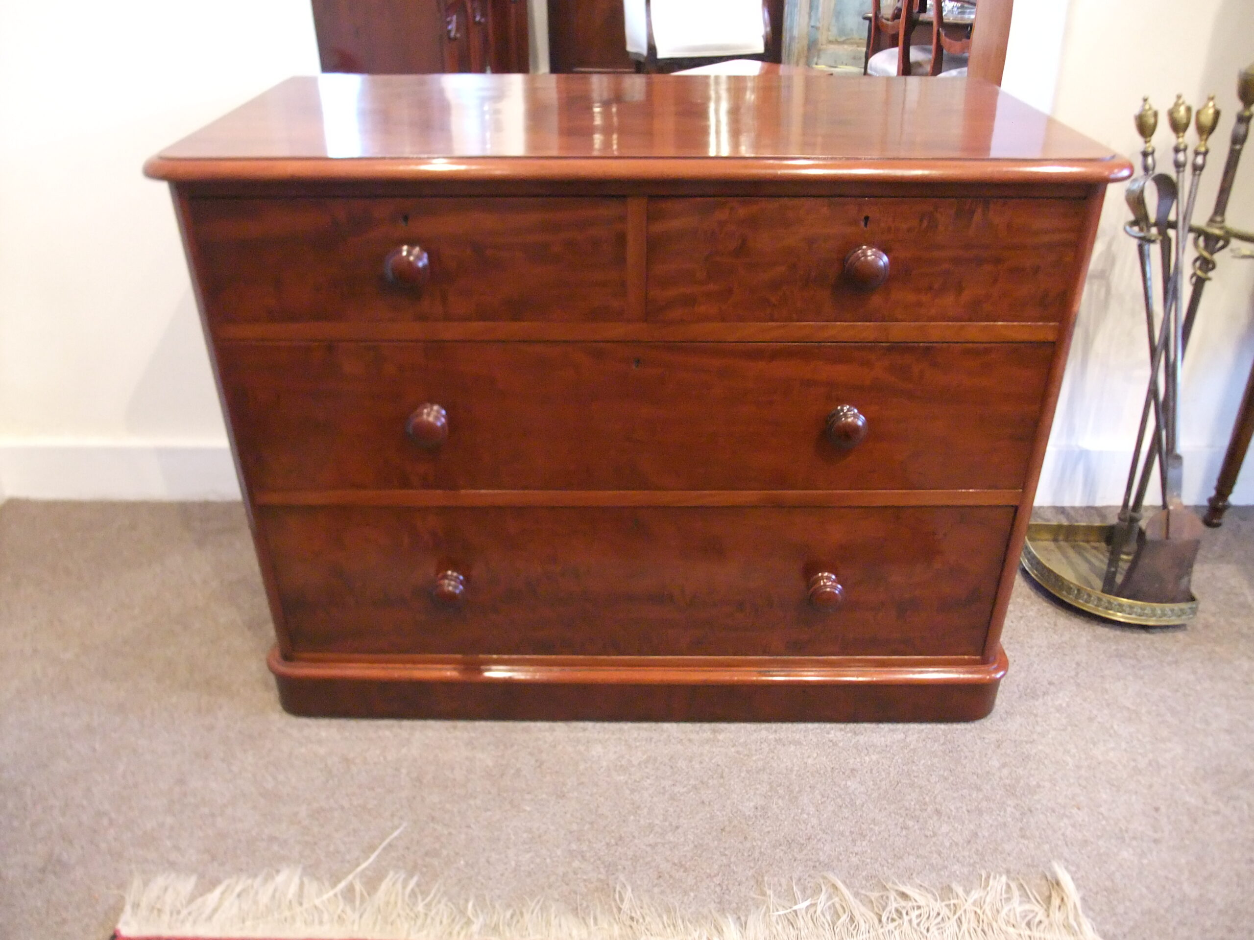 Victorian-mahogany-quality-dressing-chest-scaled-1.jpg Victorian Mahogany High Quality Dressing Chest - Image 1