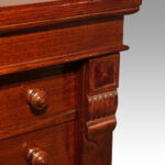 Antique mahogany Wellington chest - Image 4