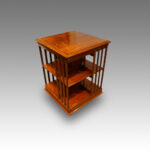 Victorian mahogany revolving bookcase