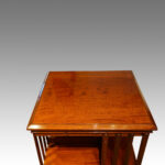 Victorian mahogany revolving bookcase - Image 3