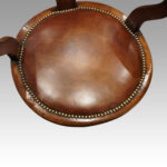 Victorian mahogany revolving desk chair - Image 3