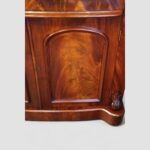Victorian mahogany serpentine chiffonier - Image 7