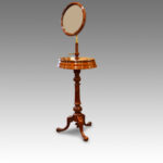 Victorian mahogany shaving stand