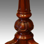 Victorian mahogany shaving stand - Image 4